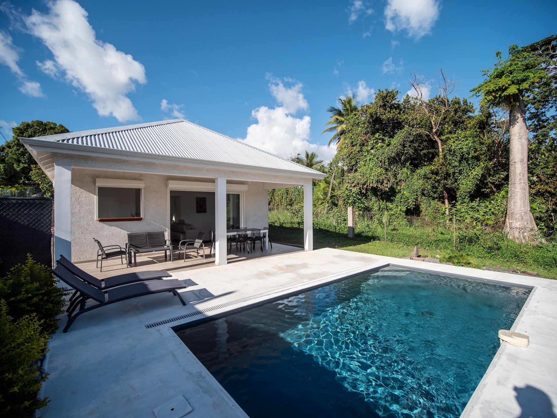 construction maison et piscine Guadeloupe